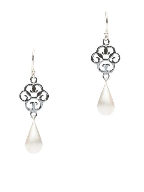 silver pure silver earring - 9794205 - Very Small Image - 1