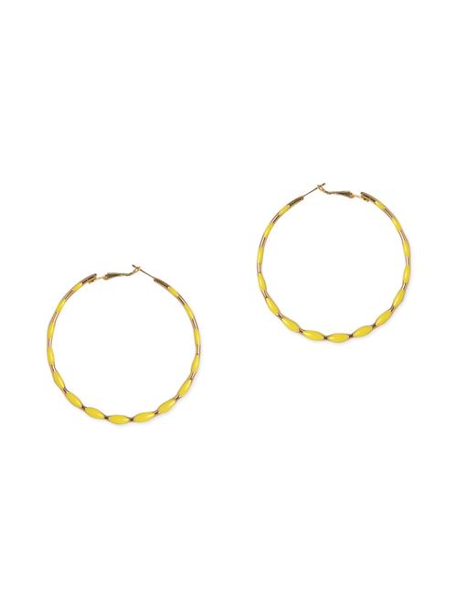 aaishwarya bright yellow hoops - 979736 - Very Small Image - 1