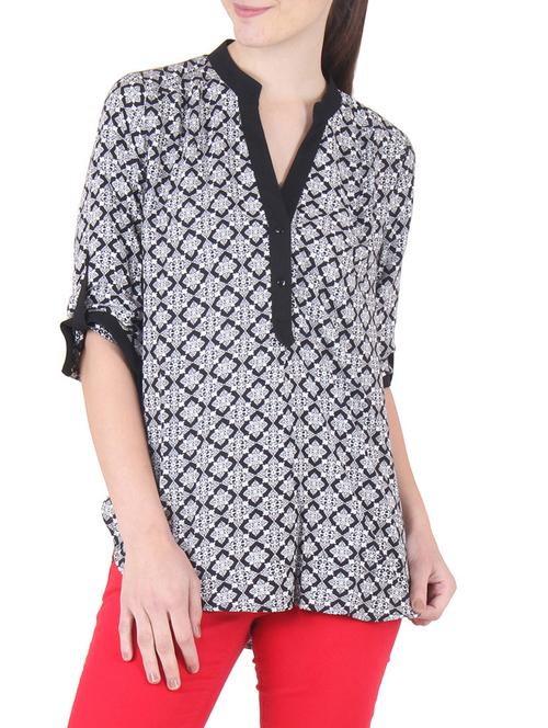 roll up sleeved tunic - 9797876 - Very Small Image - 1