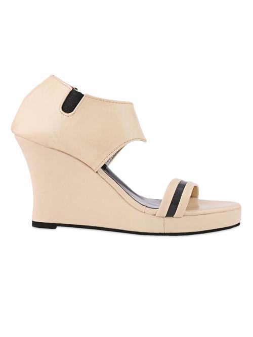 zip closer leatherette wedges - 980591 - Very Small Image - 1