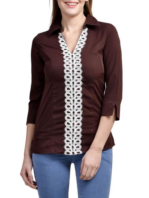brown top - 9807175 - Very Small Image - 1