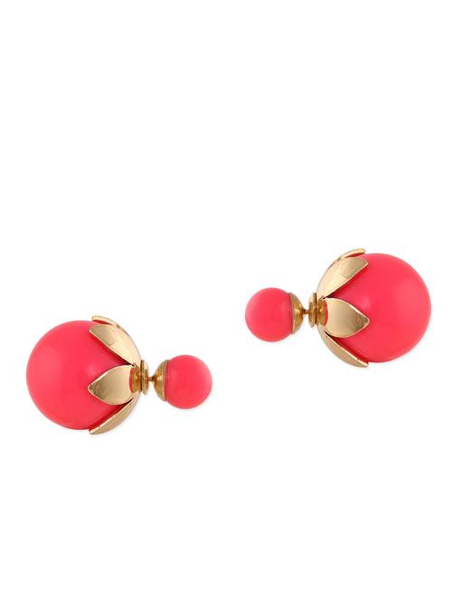 red metal alloy earring - 9811094 - Very Small Image - 1