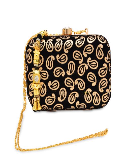 black metal frame clutch - 9811497 - Very Small Image - 1