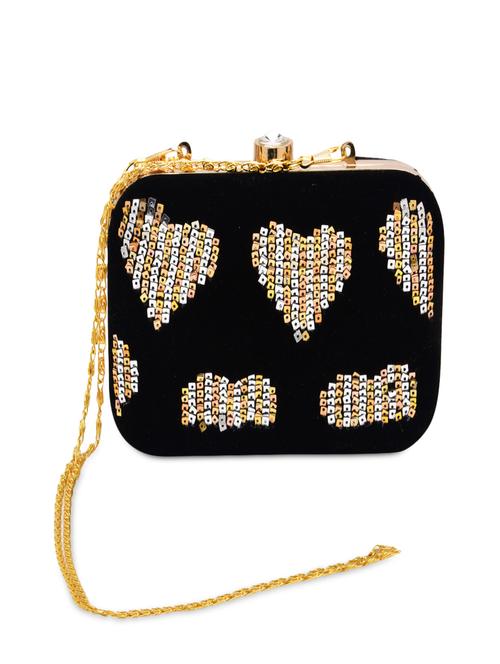 black metal frame clutch - 9811514 - Very Small Image - 1