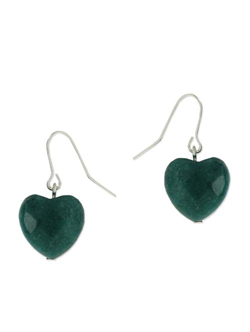 green metal alloy earring - 9811946 - Very Small Image - 1