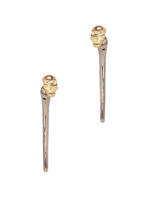 skull ear stud - 9814226 - Very Small Image - 1