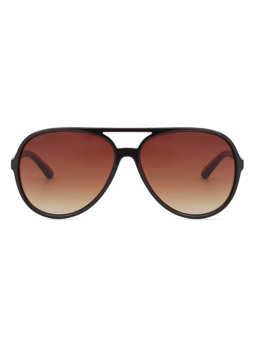 brown and orange oval wayfarer sunglasses - 9817107 - Very Small Image - 1