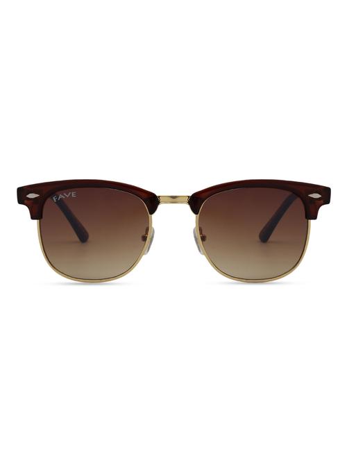 brown clubmaster sunglasses - 9817118 - Very Small Image - 1