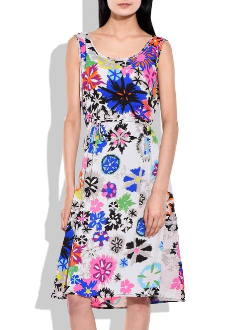 multi color printed cotton dress - 9829178 - Very Small Image - 1