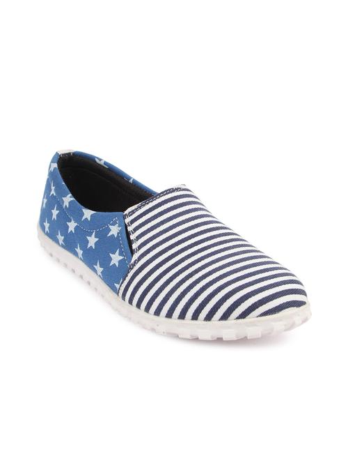 blue canvas shoes - 9833095 - Very Small Image - 1