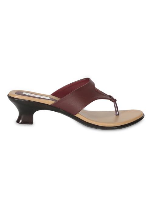 red leatherette sandal - 9835040 - Very Small Image - 1