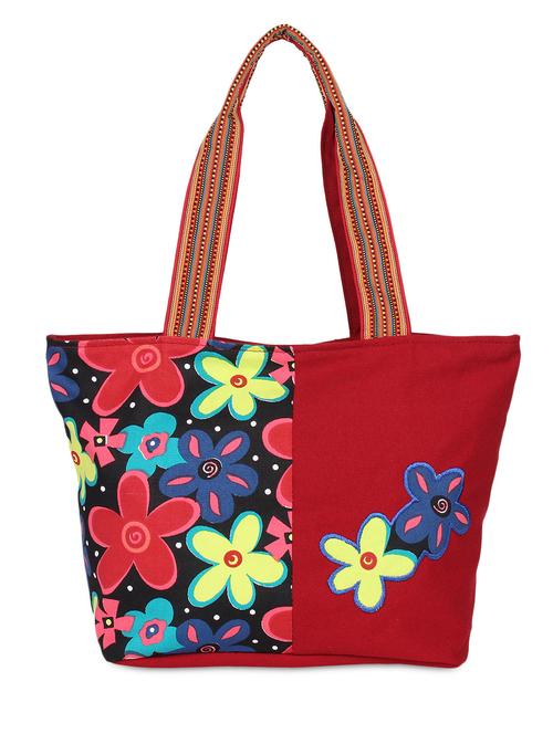 red canvas bag - 9840772 - Very Small Image - 1