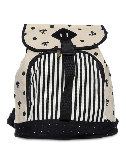 beige canvas backpack - 9842221 - Very Small Image - 1