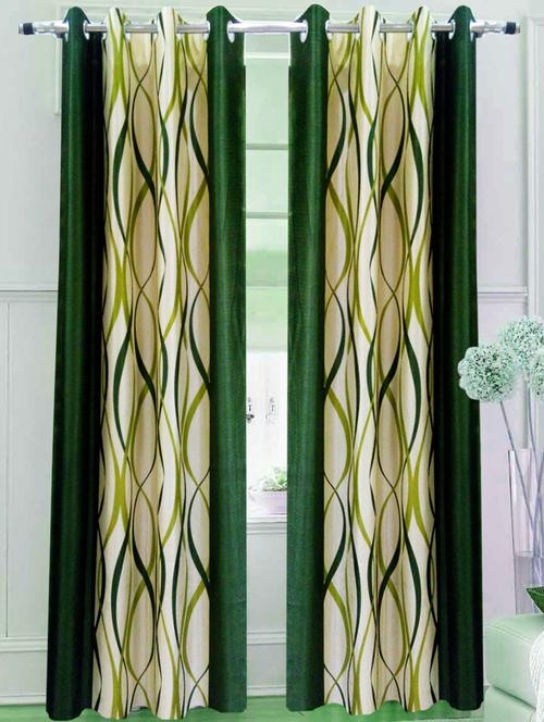 green polyester curtain - 9843842 - Very Small Image - 1