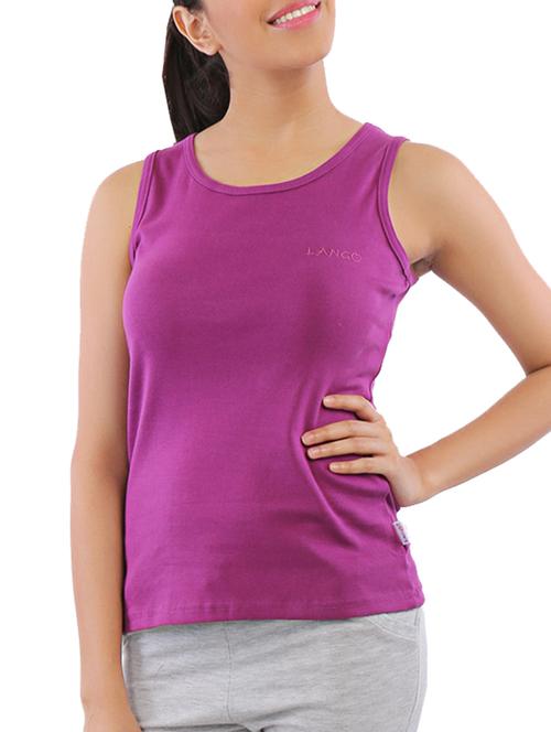 sleeveless cotton blend top - 984847 - Very Small Image - 1