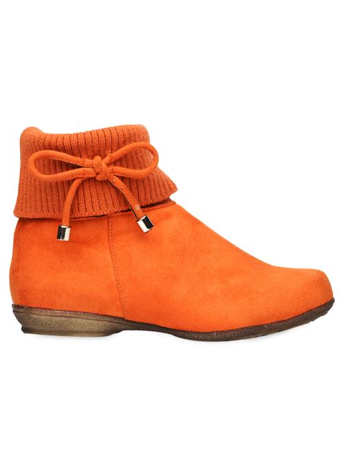 orange ankle length boot - 985414 - Very Small Image - 1