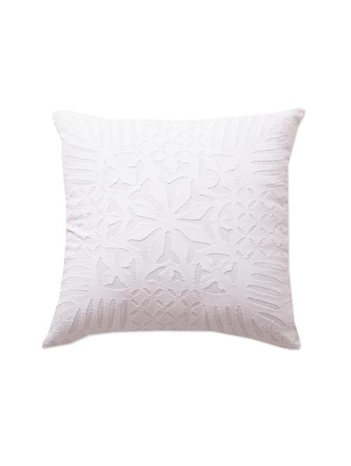 white cotton cushion cover - 9865325 - Very Small Image - 1
