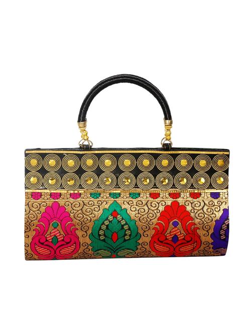 multicolor leatherette clutche - 9871226 - Very Small Image - 1