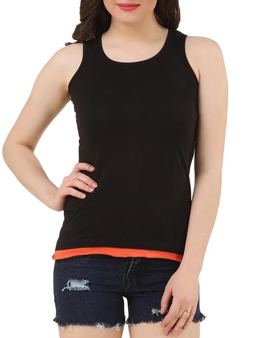 black cotton top - 9874395 - Very Small Image - 1