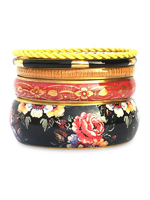 multicolor metallic bangles set - 9878839 - Very Small Image - 1