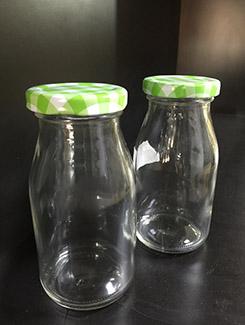 devnow glass mini milk bottle green - 9880821 - Very Small Image - 1