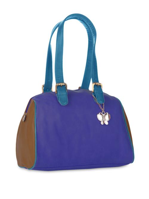 blue Leatherette handbag - 9899762 - Very Small Image - 1
