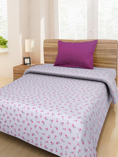 white cotton bed dohar - 9932875 - Very Small Image - 1
