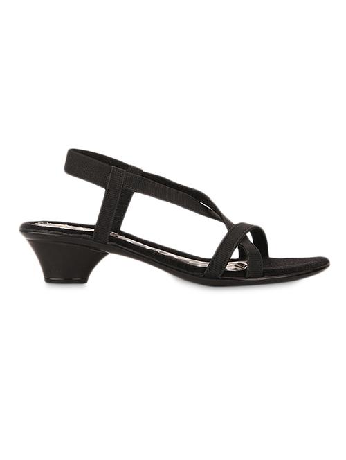 black leatherette wedges. - 9933711 - Very Small Image - 1