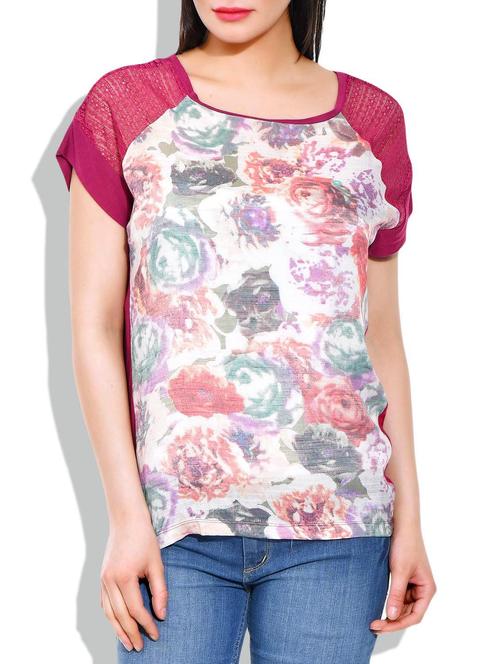 orange 100% viscose top - 9936704 - Very Small Image - 1