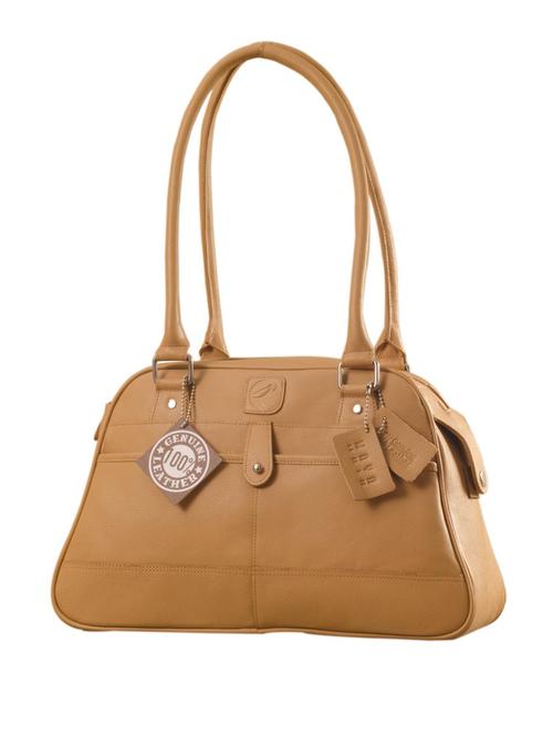 tan leather handbag - 9936922 - Very Small Image - 1