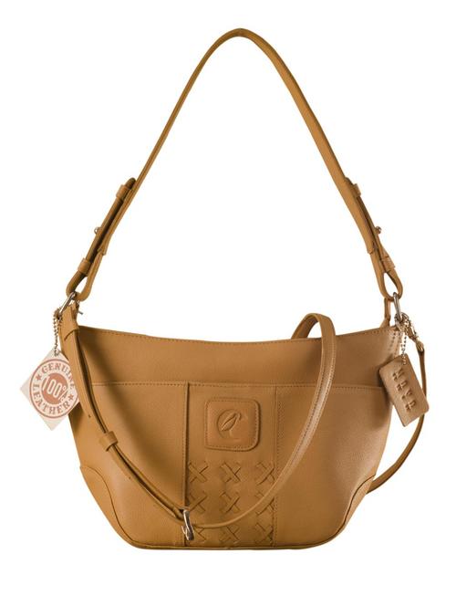 tan leather handbag - 9936934 - Very Small Image - 1