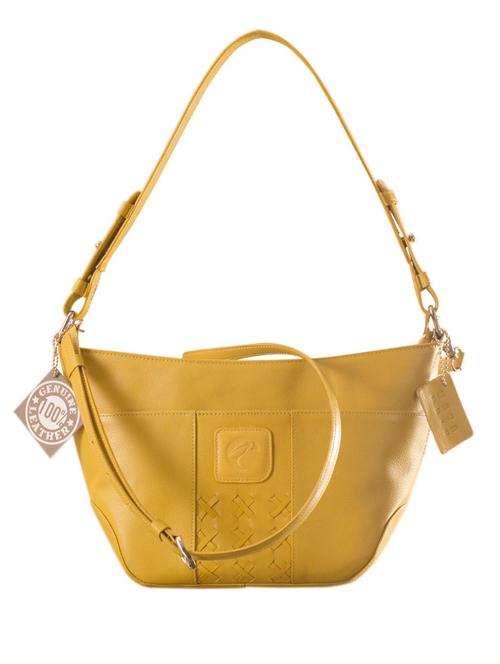 yellow leather handbag - 9936936 - Very Small Image - 1