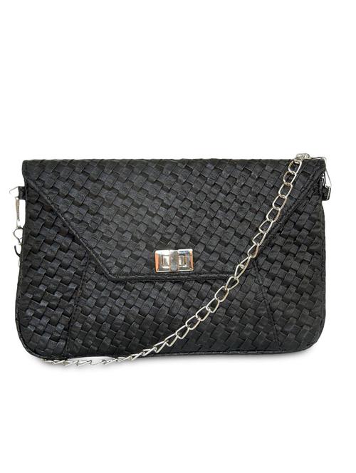 black leatherette sling bag - 9948020 - Very Small Image - 1