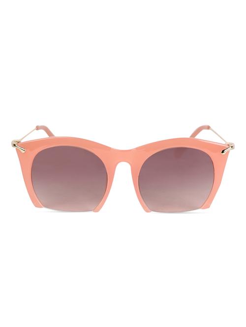 peach frame round sunglasses - 994970 - Very Small Image - 1