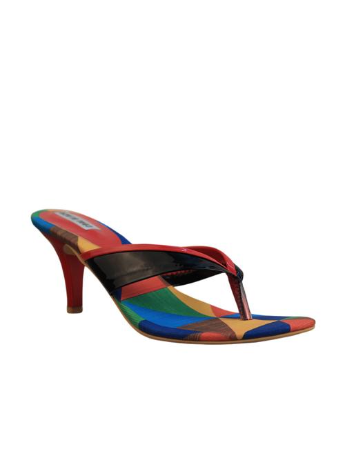 red leatherette sandals - 9950879 - Very Small Image - 1