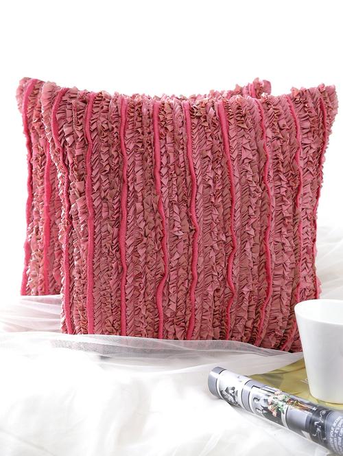 dekor world farry barry cushion cover (pack of 2 pcs) - 9959406 - Very Small Image - 1