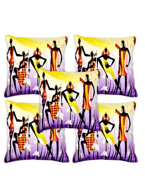 digital print cushion cover with stone work - 9964332 - Very Small Image - 1