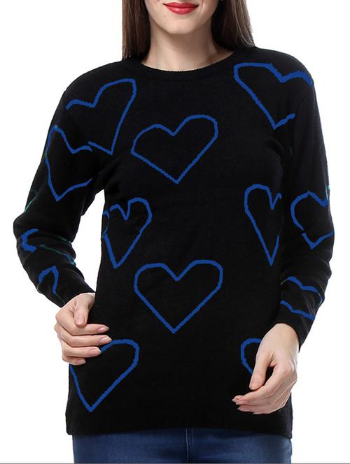 black acro wool pullovers. - 9964980 - Very Small Image - 1