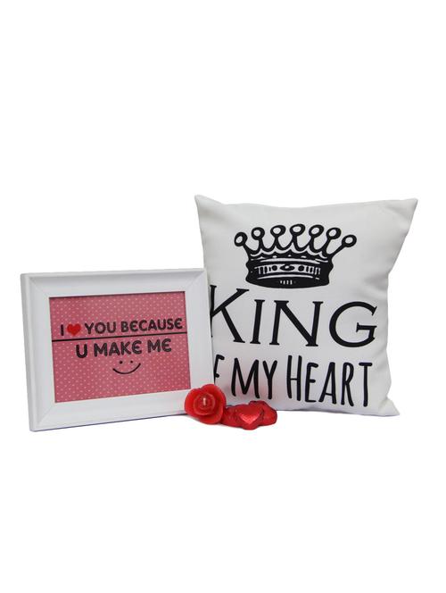 doting hamper with cushion n photoframe gift for valentine gifts110334 - 9969979 - Very Small Image - 1