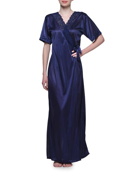 satin maxi robe - 997064 - Very Small Image - 1