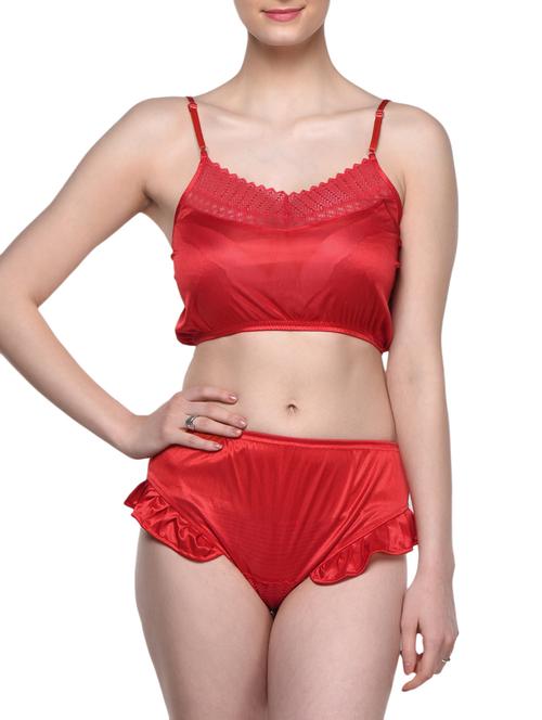 crop cami & high waist brief set - 997075 - Very Small Image - 1