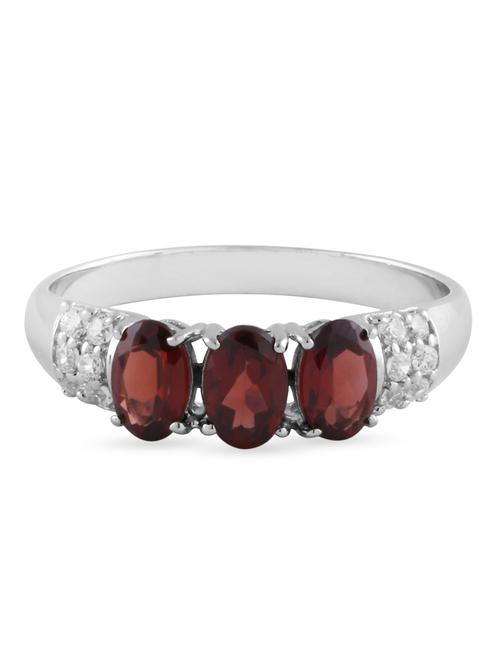 red silver ring - 9973254 - Very Small Image - 1