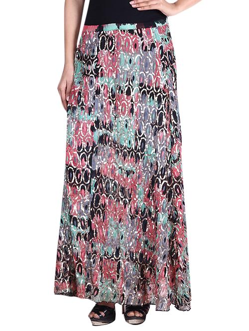 multi color chiffon skirts - 9973768 - Very Small Image - 1