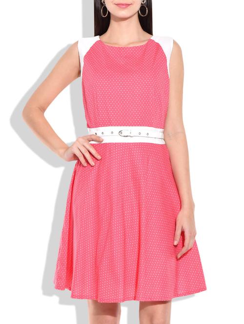 pink rayon dress - 9979045 - Very Small Image - 1