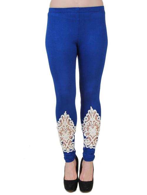 royalblue viscose leggings - 9990749 - Very Small Image - 1