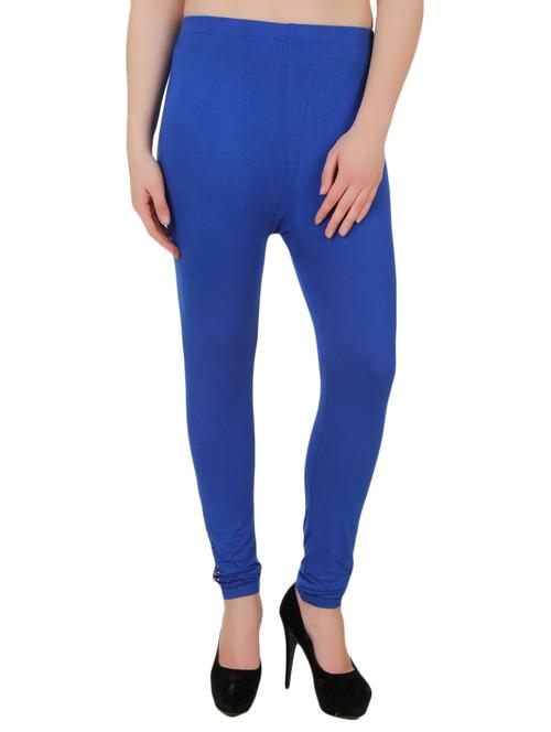 royalblue viscose leggings - 9990760 - Very Small Image - 1