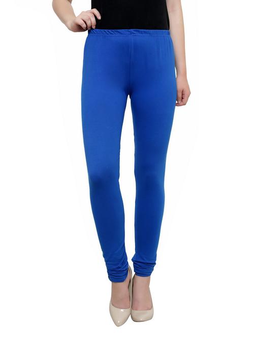 light ink blue cotton, lycra legging - 9998725 - Very Small Image - 1