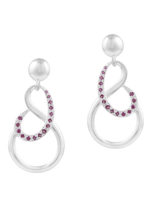 red sterling silver earrings - 9999997 - Very Small Image - 1