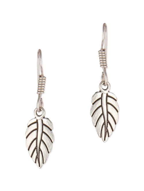 silver metal alloy earring - 10000501 - Very Small Image - 1