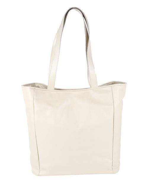 white leatherette handbag - 10008257 - Very Small Image - 1